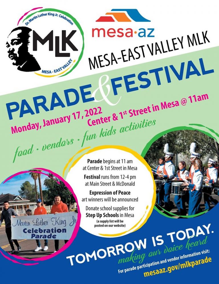 MesaEast Valley MLK Parade and Festival AZ Humanities